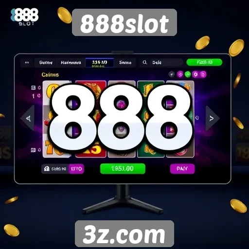 Interface e experiência do usuário no 888slot